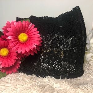 Oops Style women’s floral lace tote 2-in-1